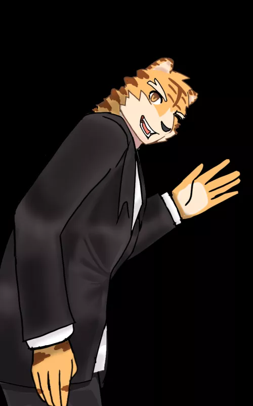 Hi from my oc:3 by zandikII