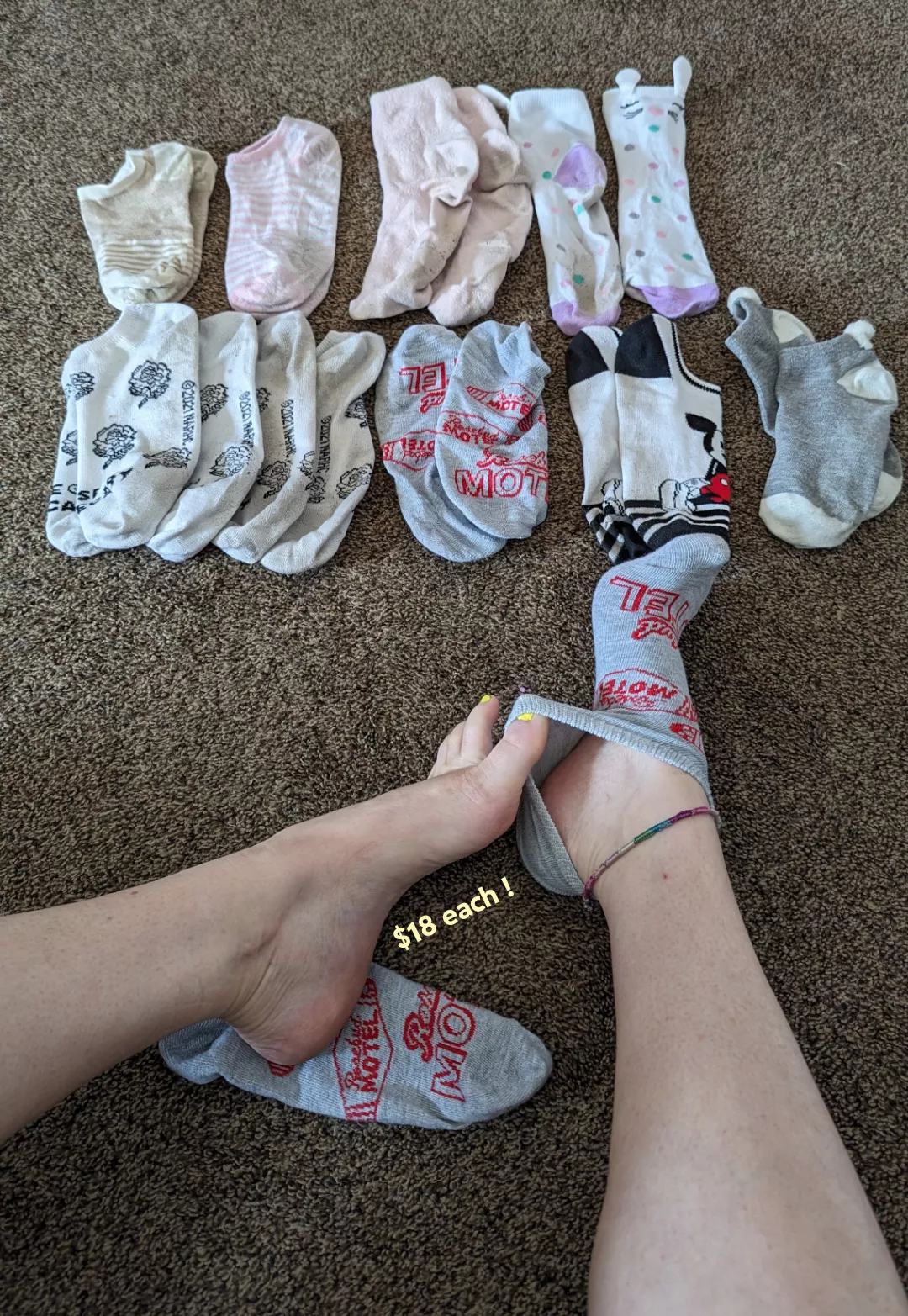 I have a ton of these dirty thangs! I work on my feet all day! Help me reduce my stock, I'm very motivated 😃 [Selling] posted by DevotedTM