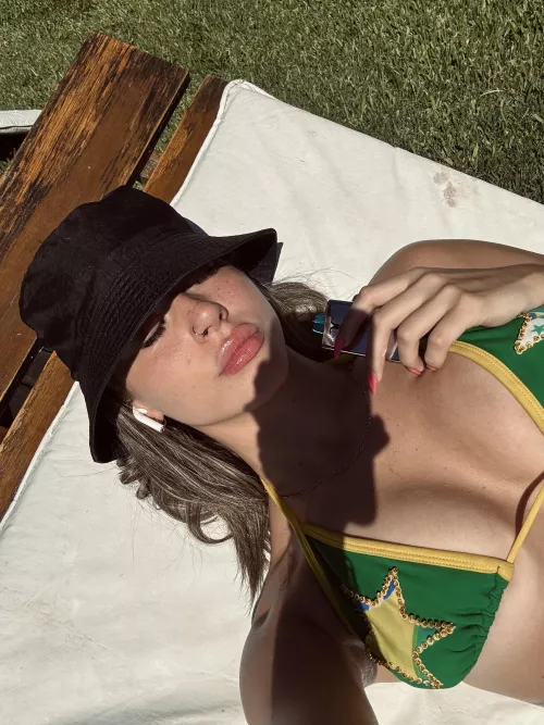 I wonder if you would like to see more of my bikini pics by destinedpika