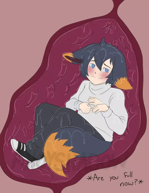 {image} Commission done for u/sharkbit11 Art done by me AhoyShadow [oral] [?/m] [male prey][willing] by AhoyShadow