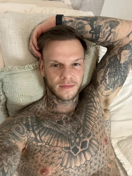 I’ve been told my pits are the perfect nap pillow who'd like to confirm that? by Worried-Definition65