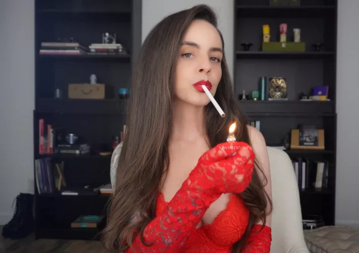 Lady in red ♥️💨 by DaniLynn8888