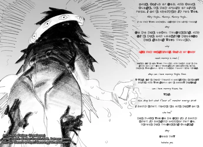 Mommy Angle's Thick Thighs [Bit Hard to Read On Purpose] [Mommy Worship] [Cryptic Lore] [Schizo-core] [Comedy] by swirlin2048