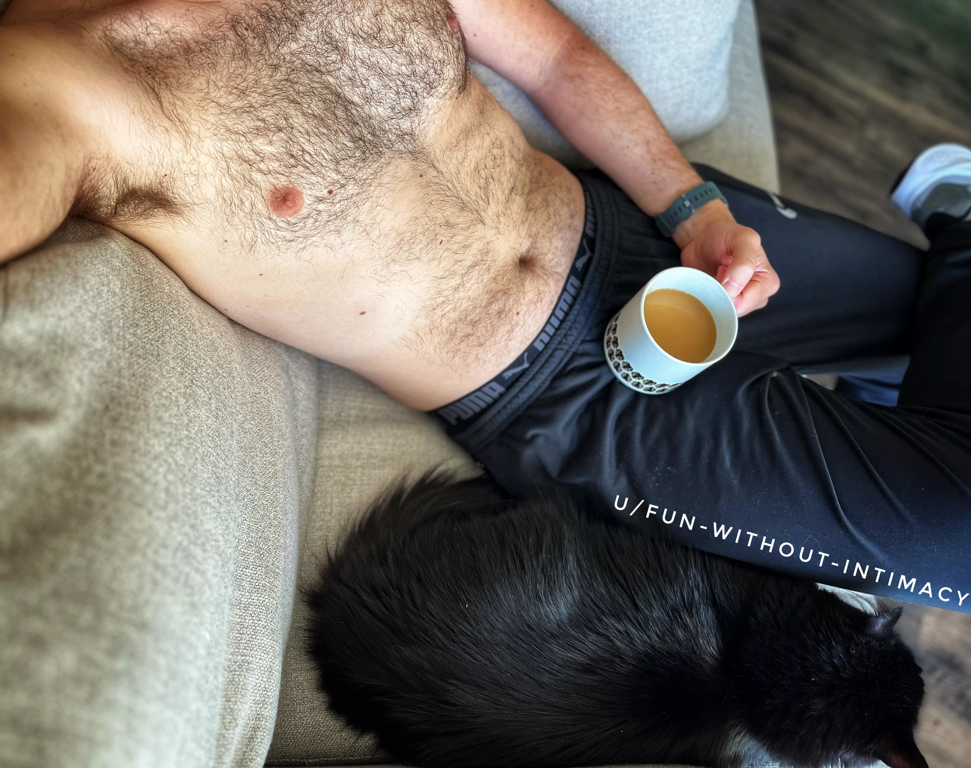 Morning brew with my 🐈 posted by Fun-Without-Intimacy