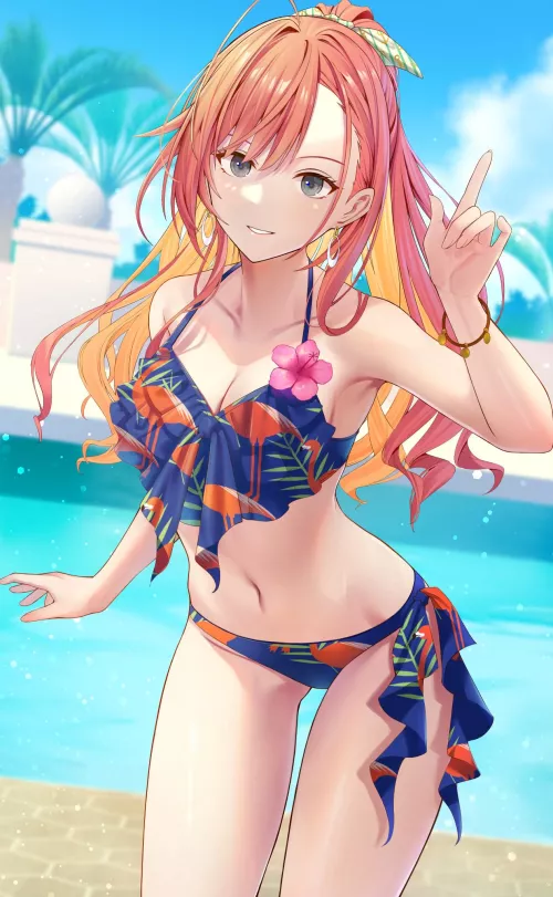 Natsuha Arisugawa (Idolmaster Shiny Colors) by virginsnake910