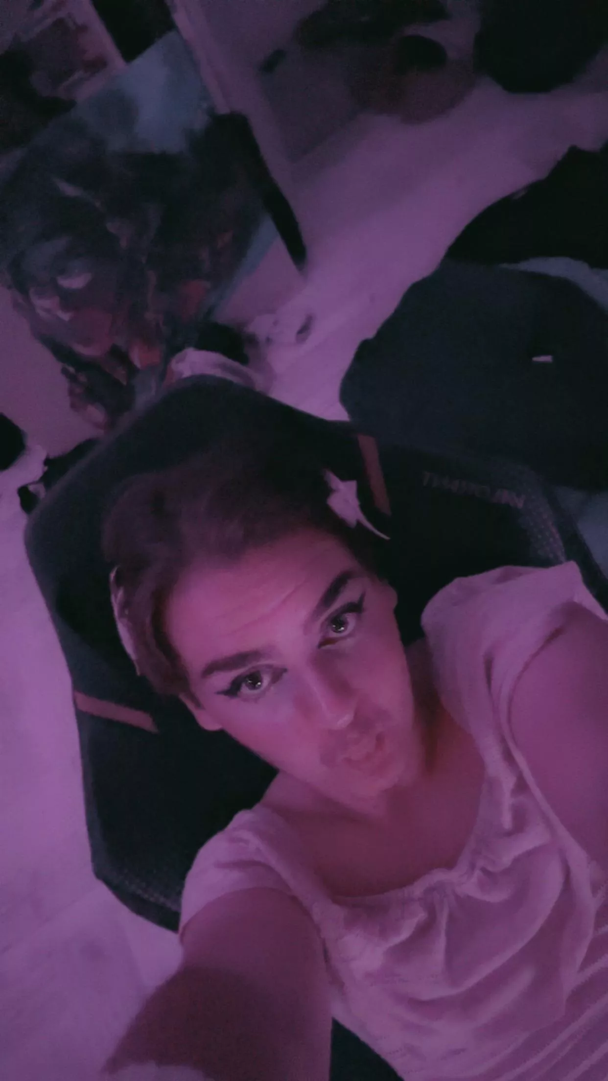 Omggg my friend make up me i am so happy rn !! posted by FemboyApo