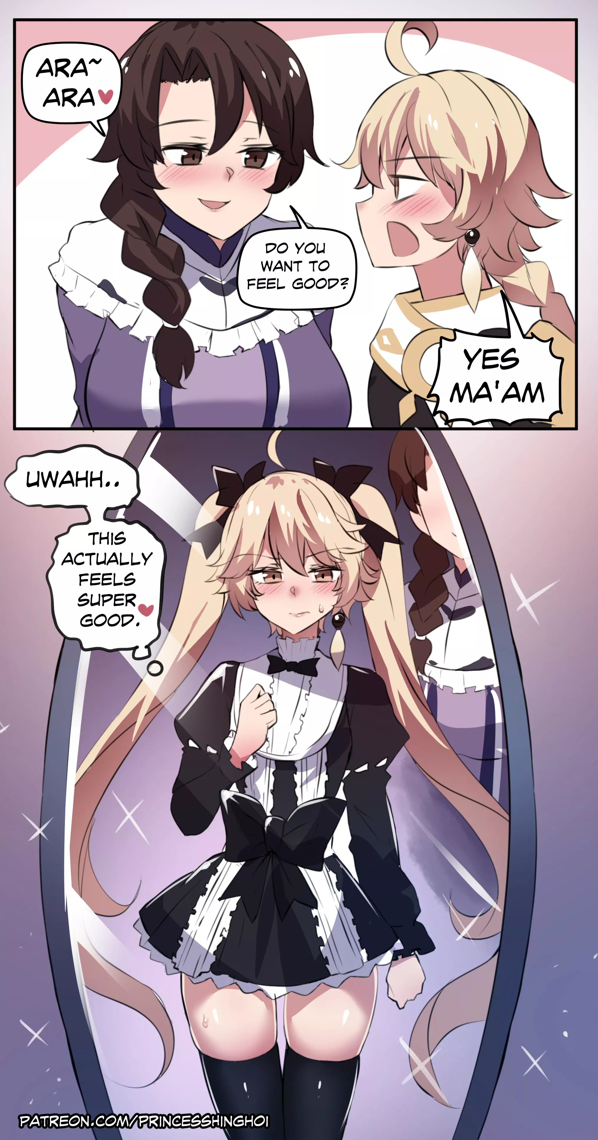 Origin story of an otokonoko posted by flunsfrold