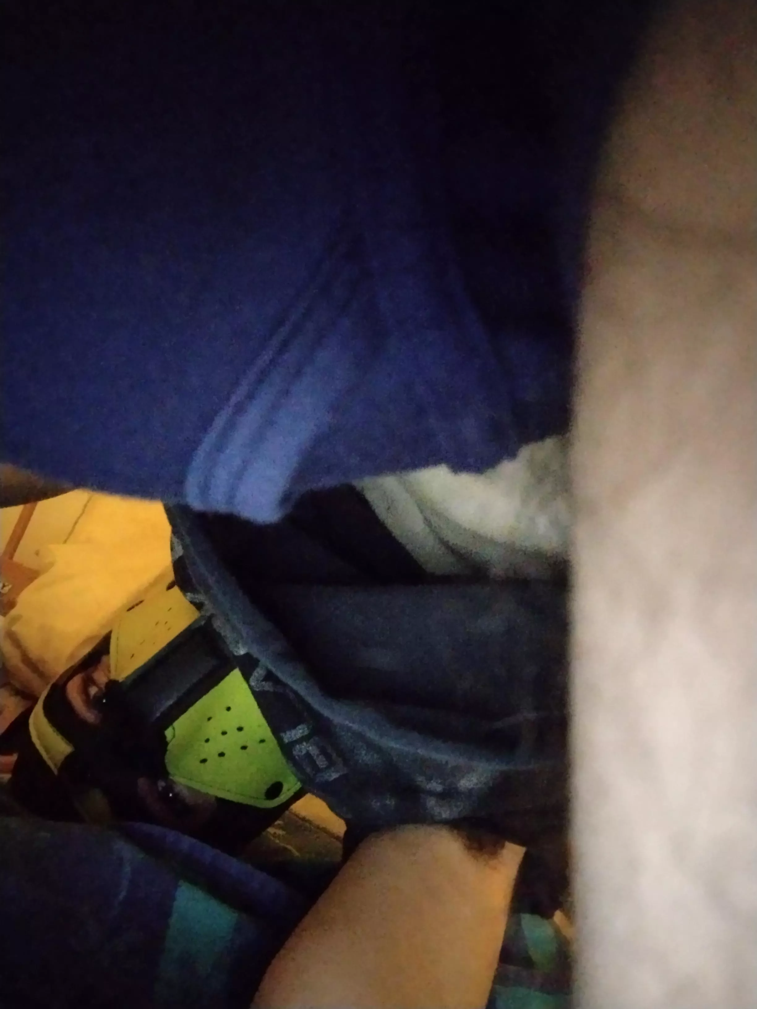 Ruff! Whatcha doin under there? posted by yserim