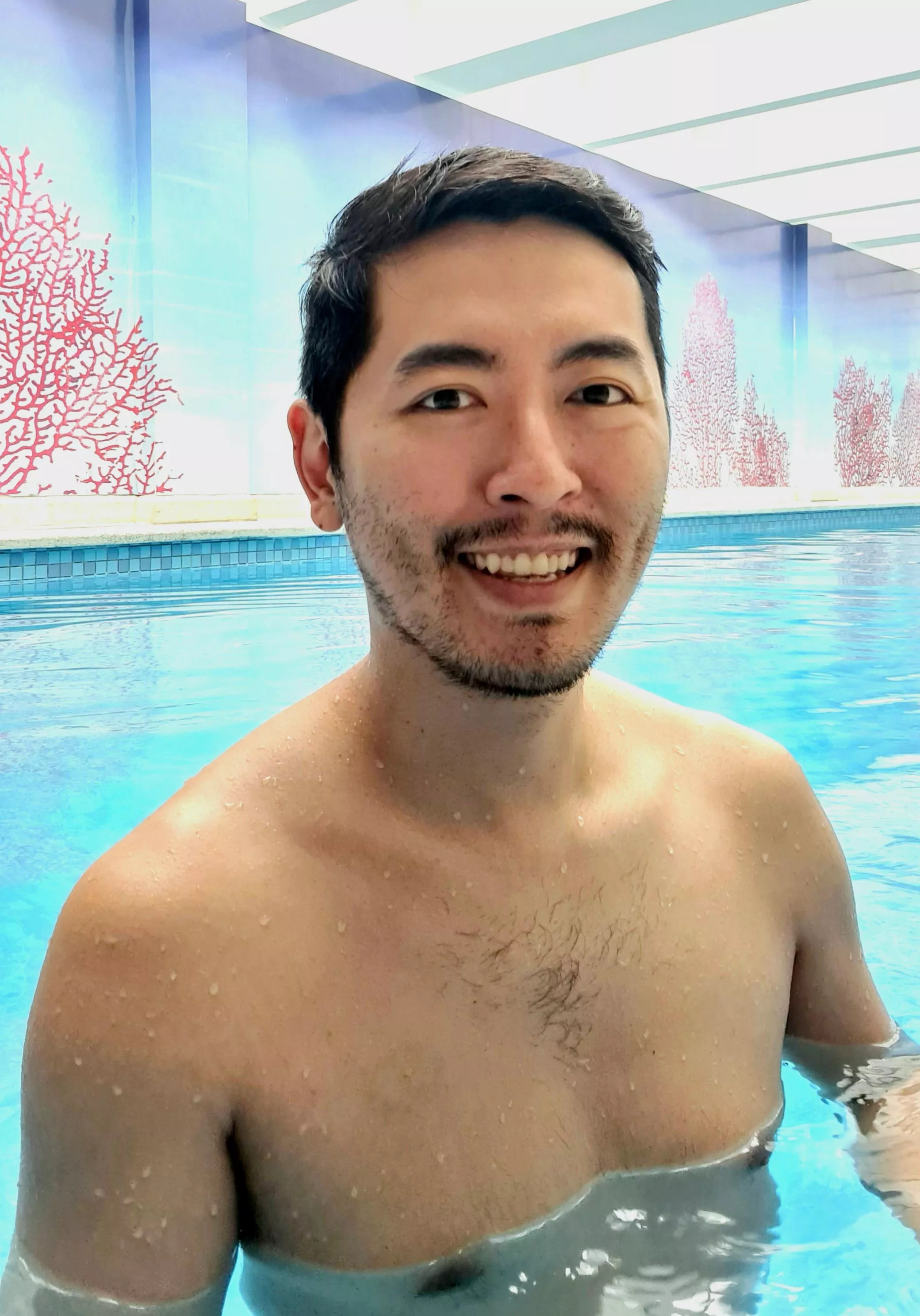 [Self] A little bit wet! 🏊‍♂️💦 would you join me? posted by KenCum69