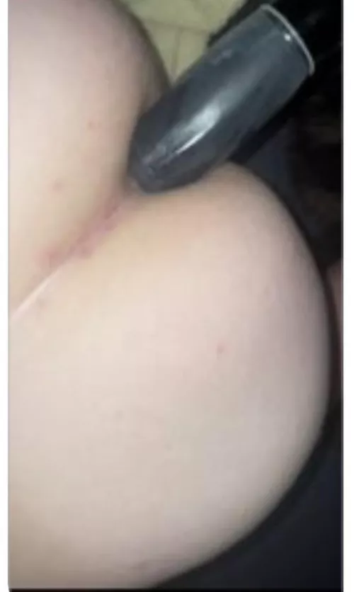 Taking my big black vibrating dildo like a slut by Interesting_Dig94435
