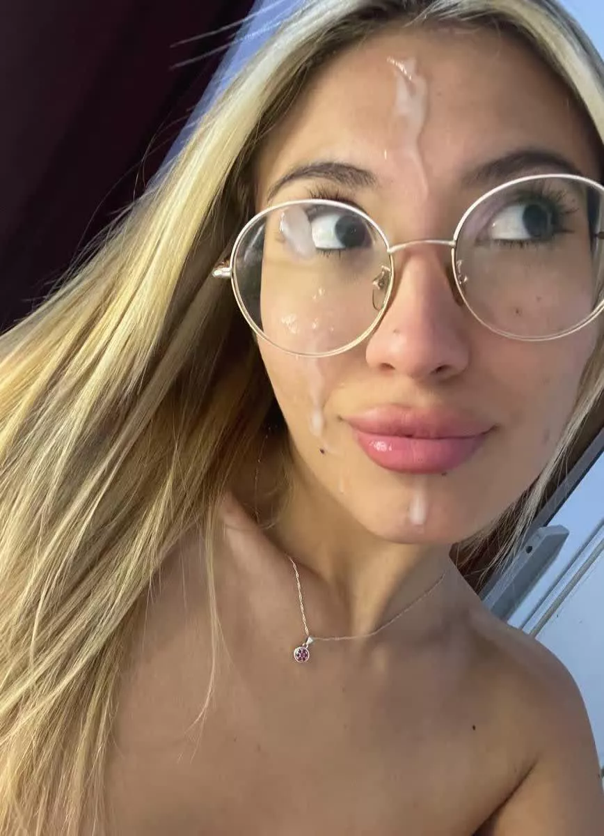 told him not to get cum on my glasses posted by LouanneSotelo