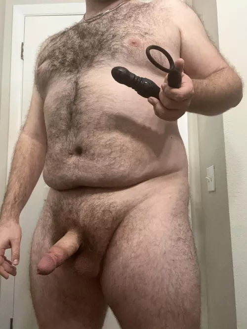 Toys just make everything more fun. Now, is this going in you or me first? 😈 by hollyveryjolly