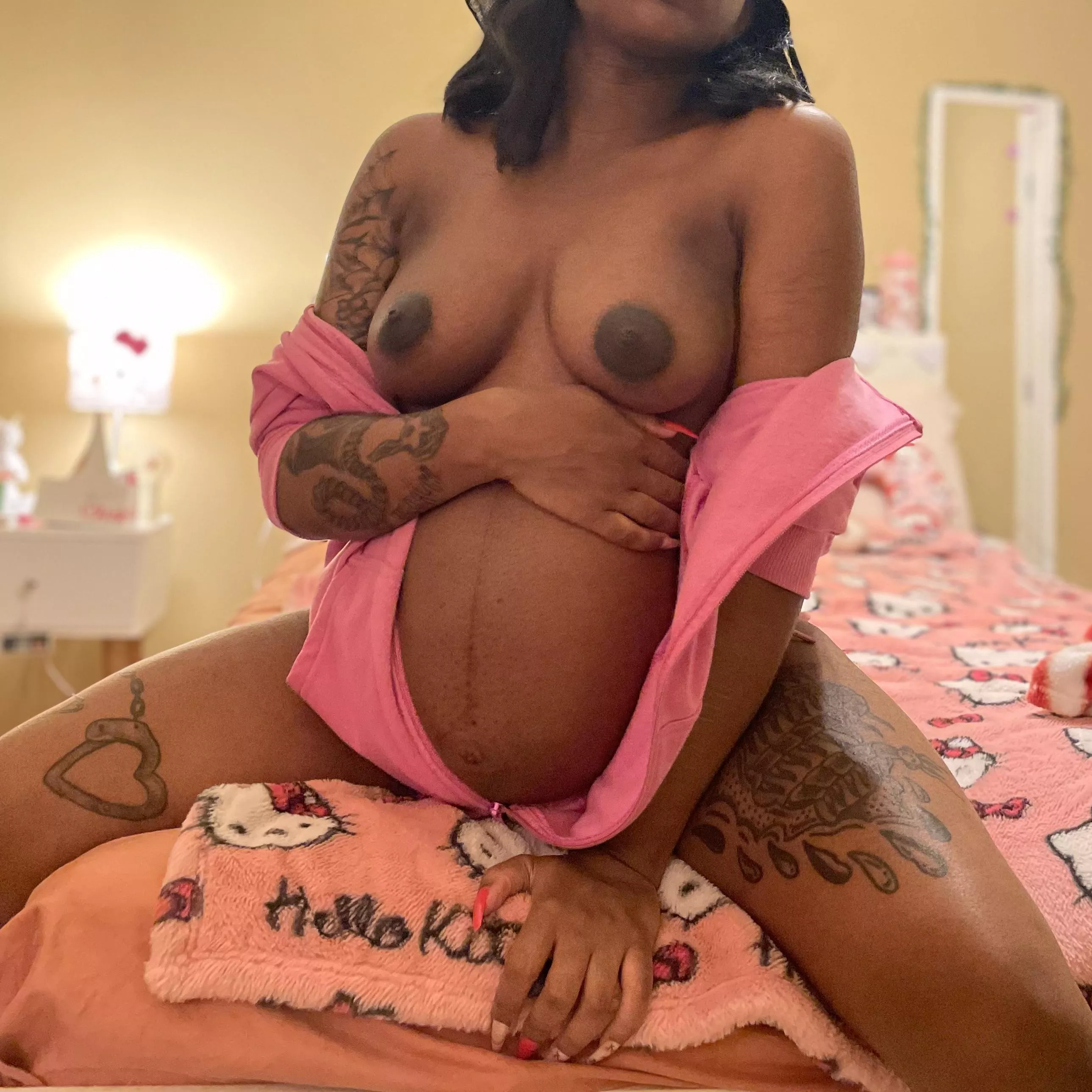 Will you rub my big pregnant belly? My aching body desperately needs a massage posted by strawberrybobaT