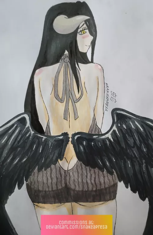 Albedo virgin killer (snakeapresa) [overlord] by snakeapresa117