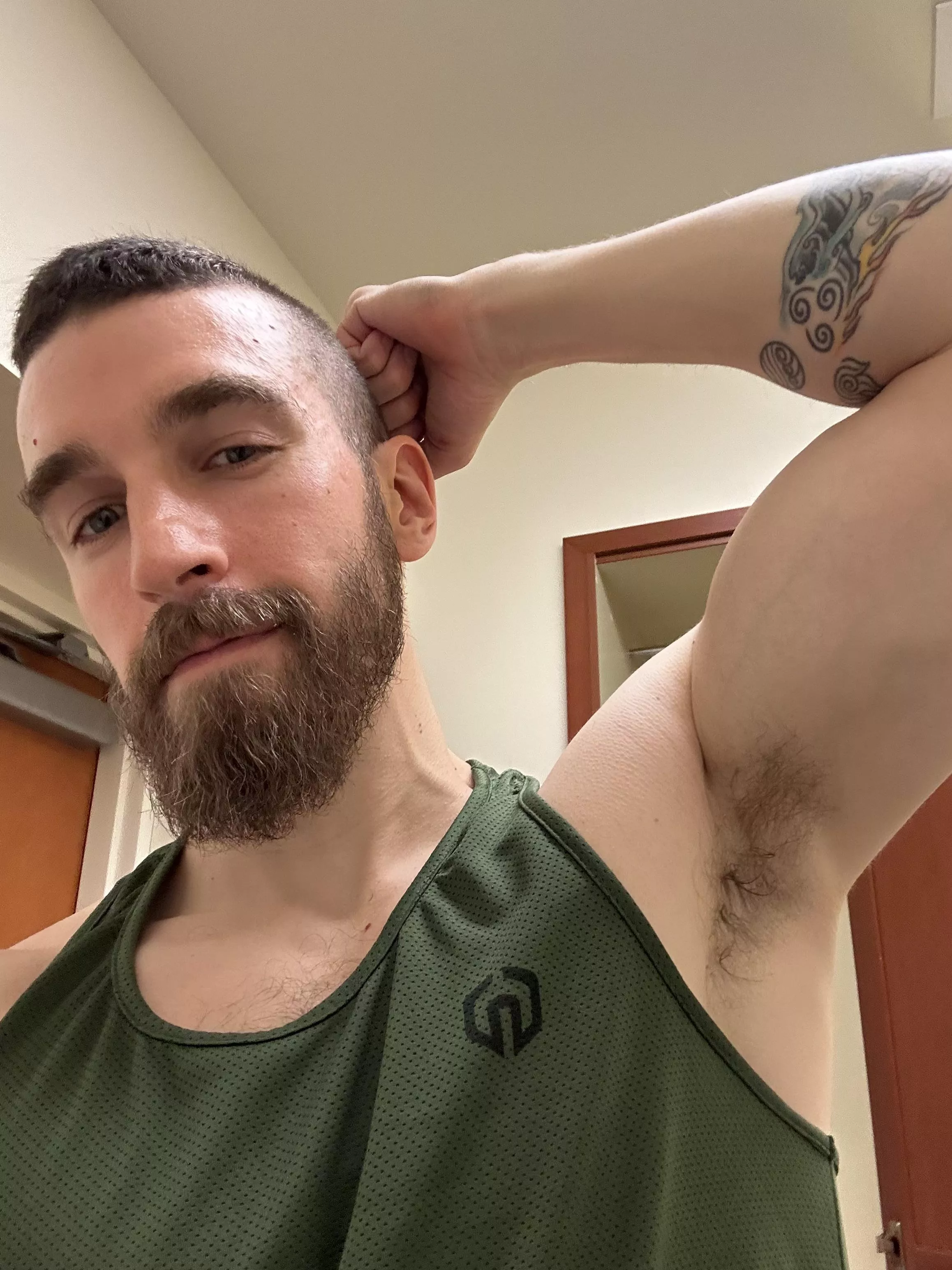 Always feels like a waste when I don’t have someone enjoying my pits after the gym posted by Feytouched1