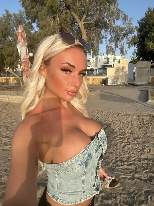 Are you a fan of denim crop tops? by Ok_Impress_2112