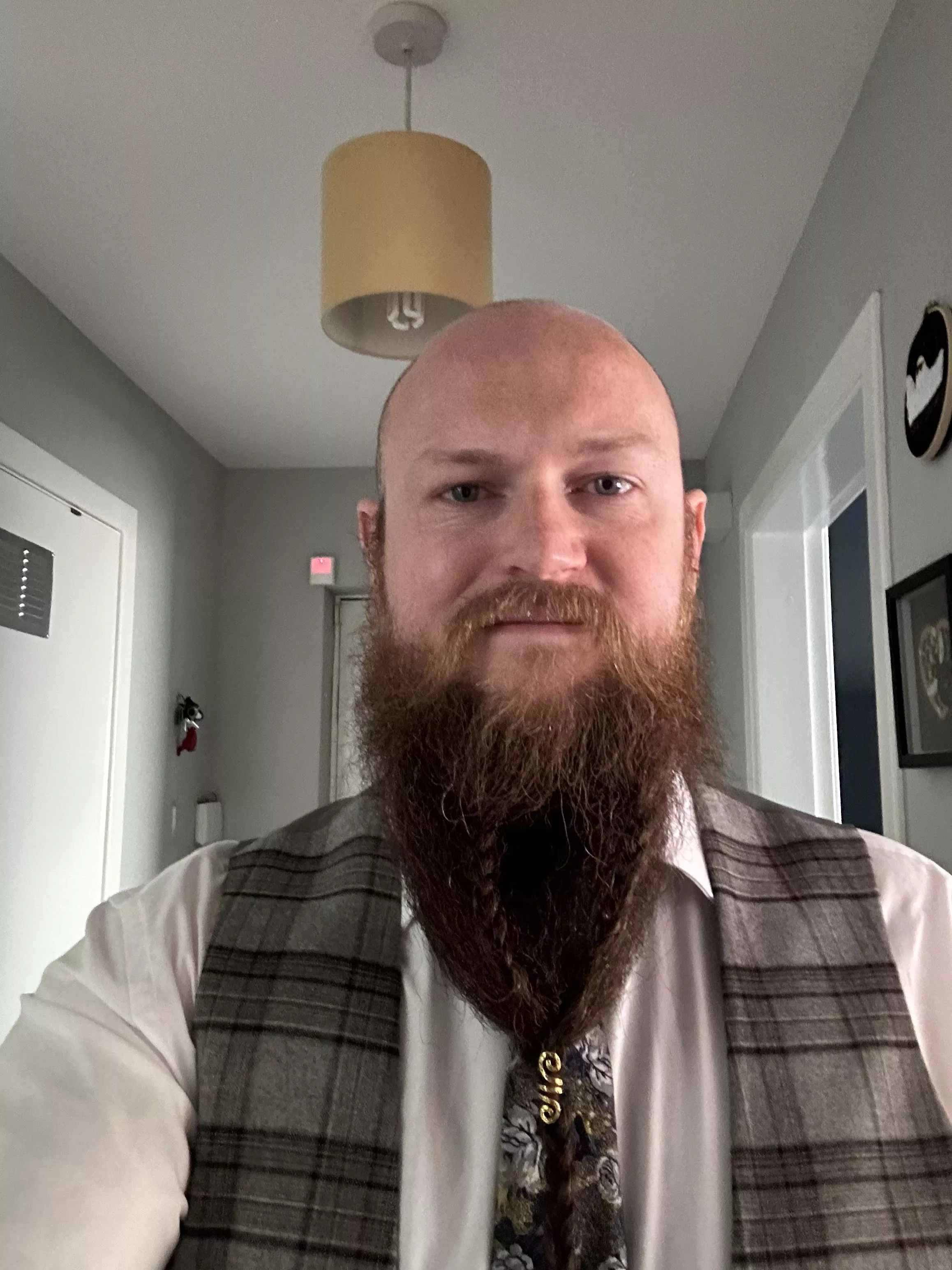 At a wedding. How do I look? posted by crs2112