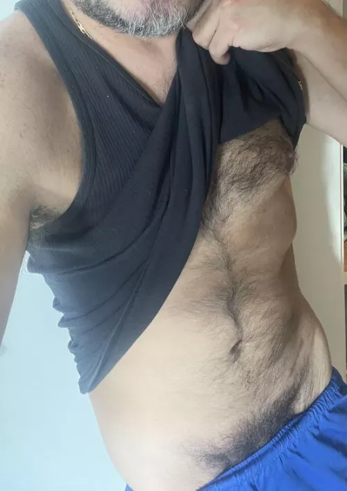 Chest hair and some extra, haha... by ChubbRock88