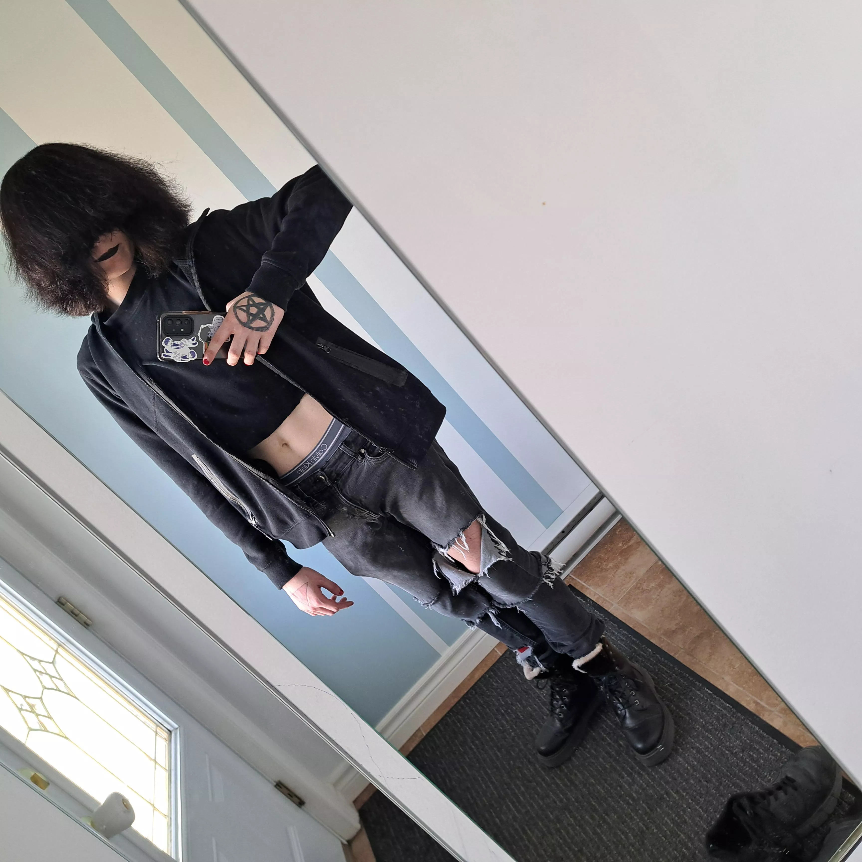 Damn I look EDGY today 💀 posted by TheDuddyDude