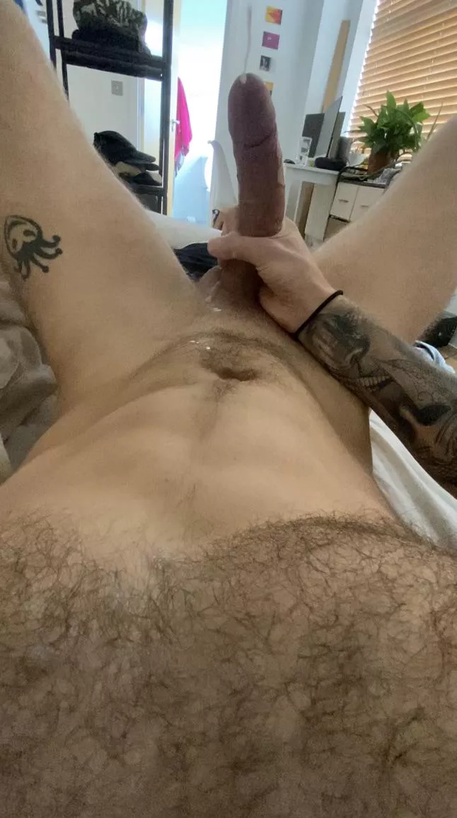 Did you notice the thick cumshot spraying out of my big cock posted by Captaincurve907