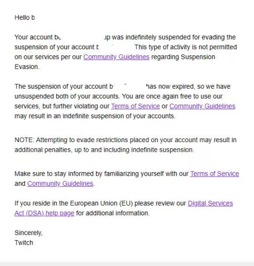 Evading suspension on backup however got update on appeal saying both unbanned, one is banned still (main) but backup is fine. by oofsala