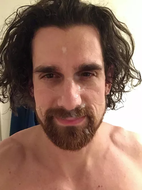 Facial after a rough fuck by gayadventures_hu