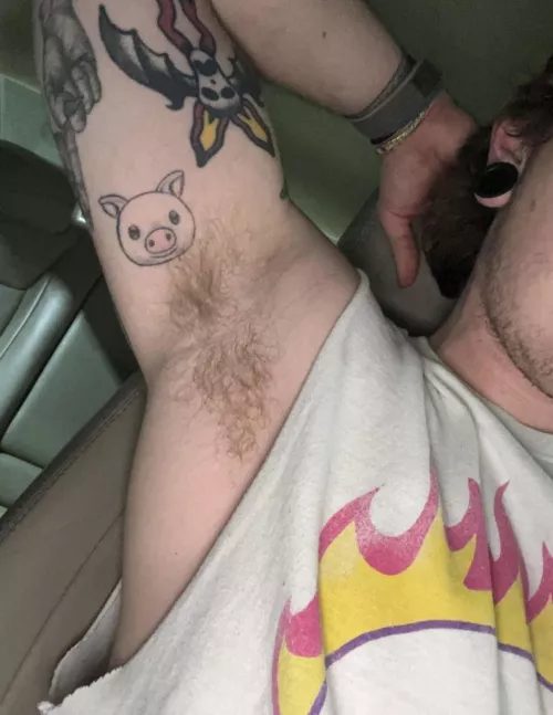 Fresh from the gym, who wants a whiff? by throwawayyy1182