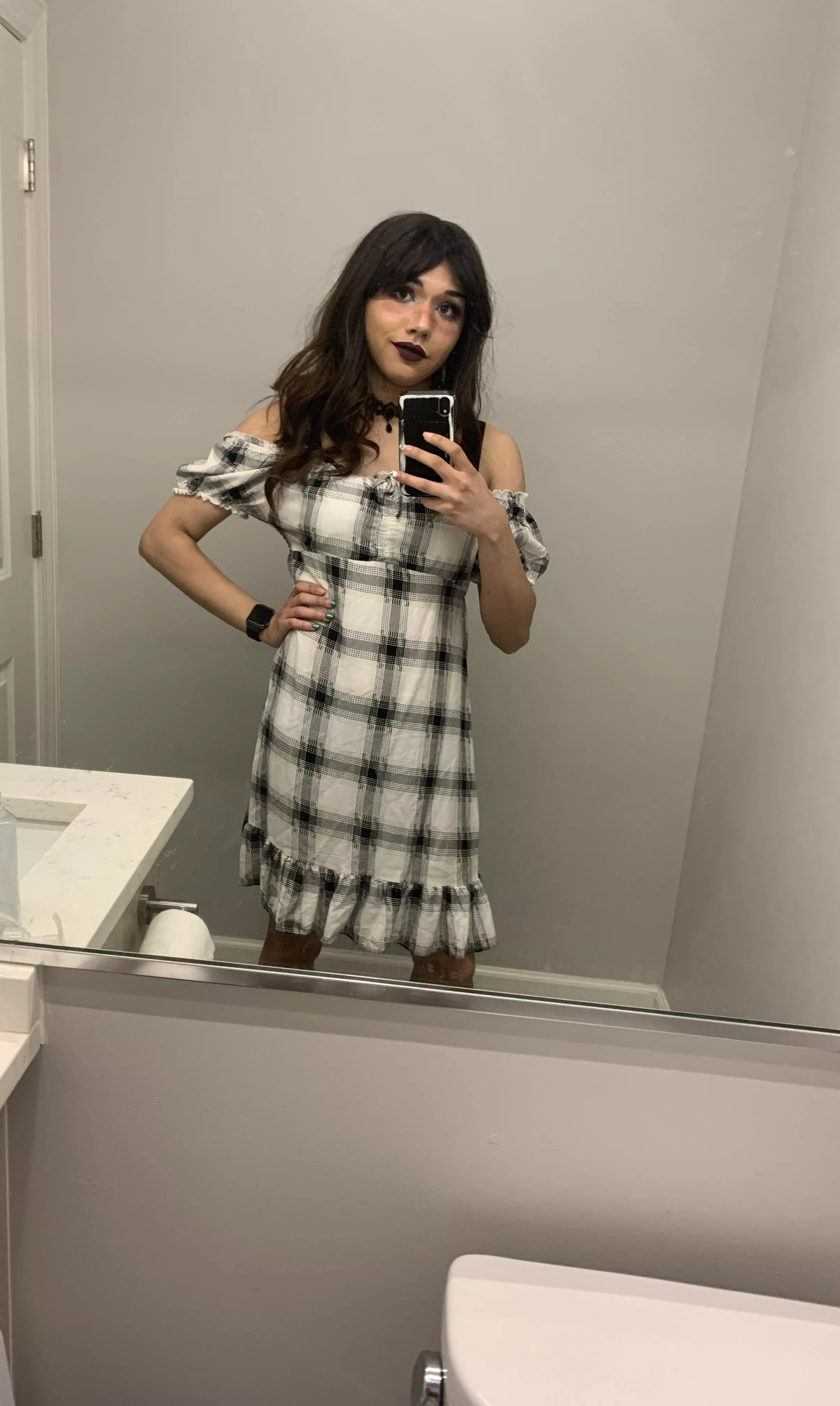 Got this new dress while out thriftiness! posted by Lady_Liliana_