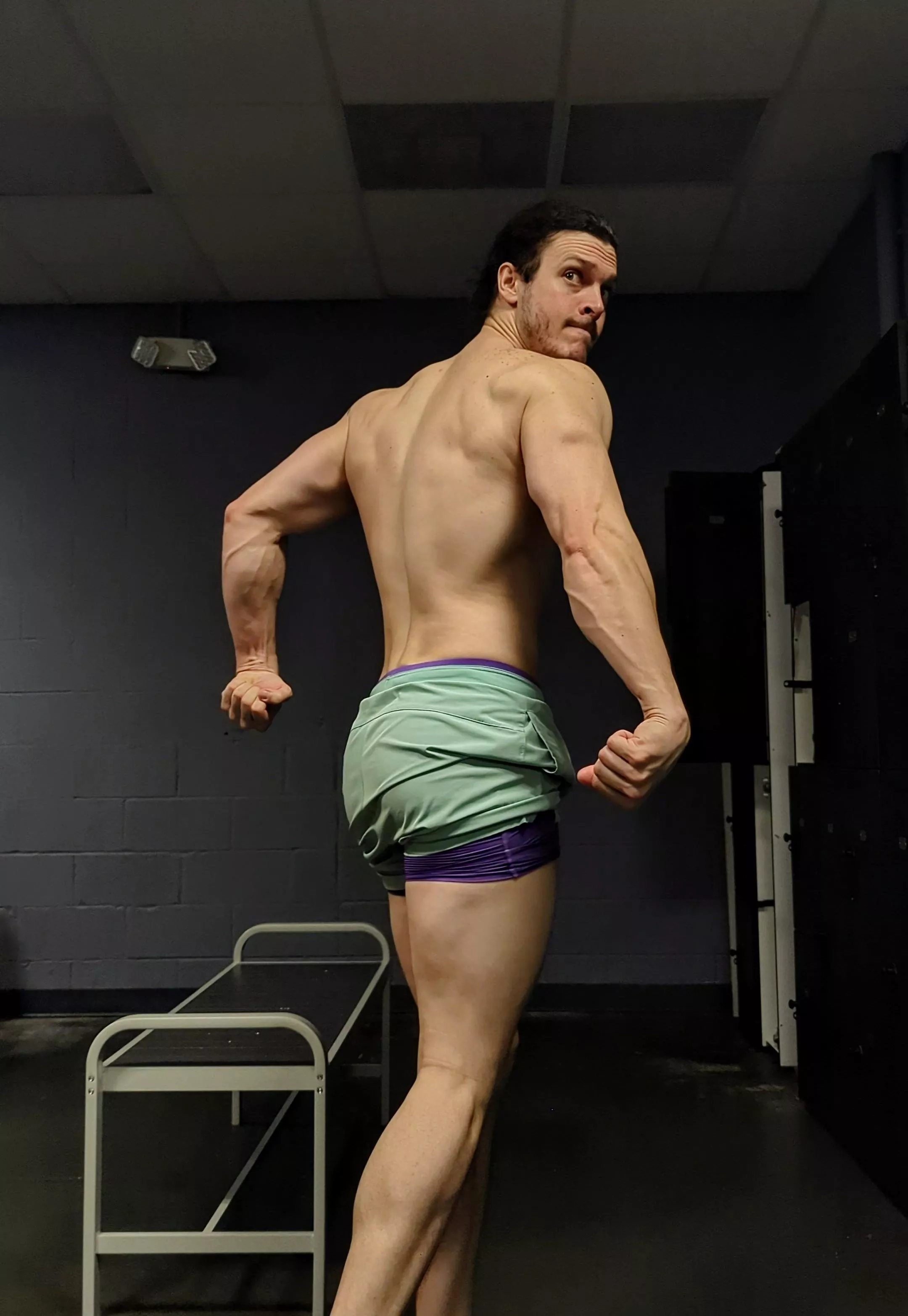 Guess what I trained today, and I'll send yo the nude version 😉 posted by meaty_tarzan