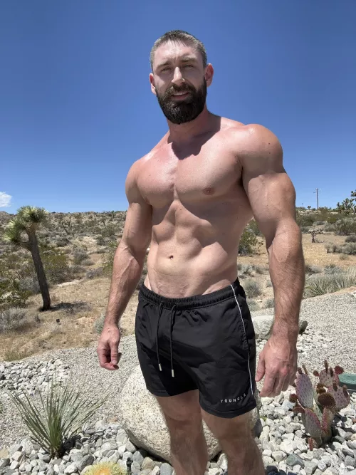 Hanging out in the desert  by onlygainzsteve