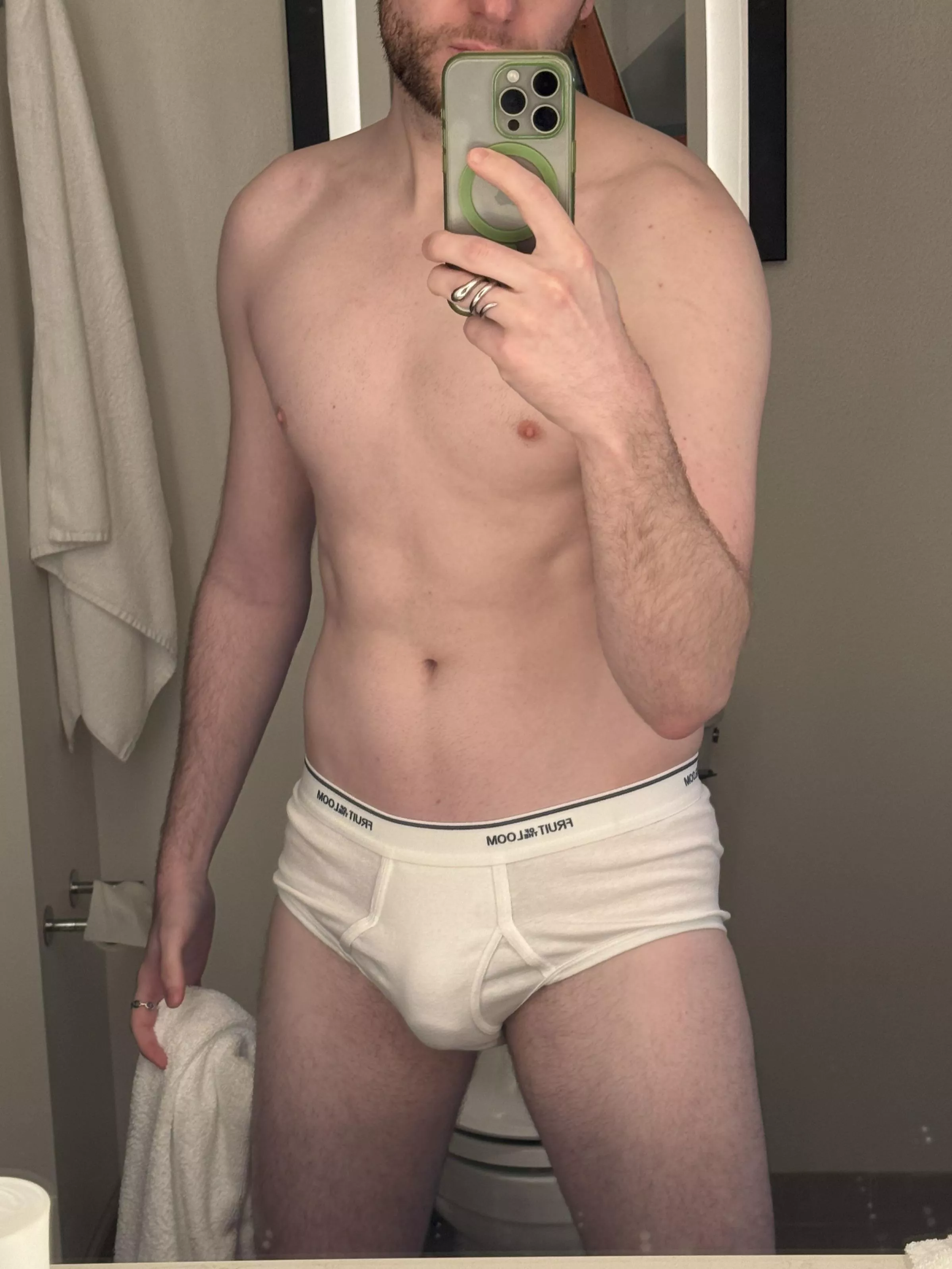 I always wear tighty whities!  posted by brfboy