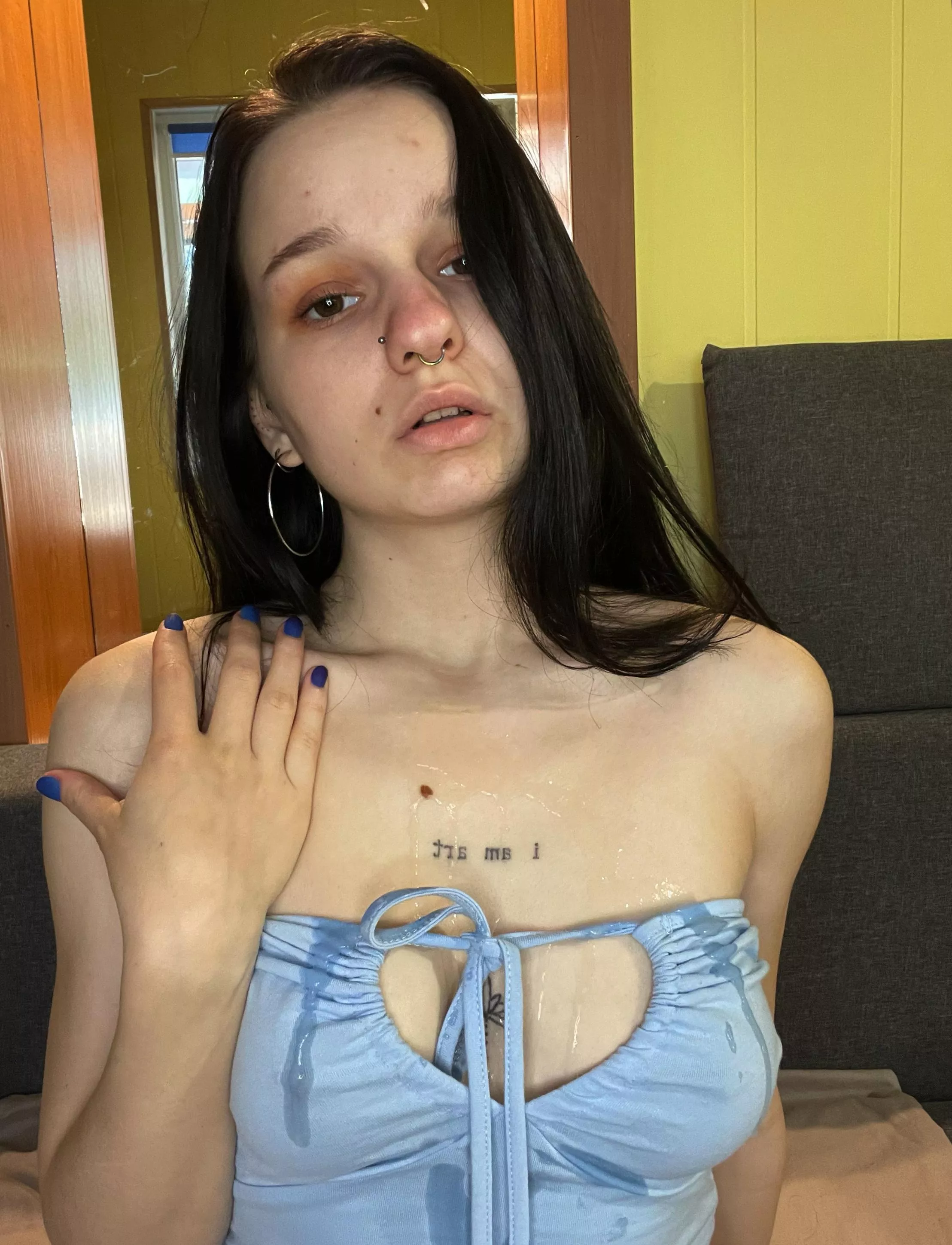 I get very excited when you cum on my body posted by Fallingwrath351