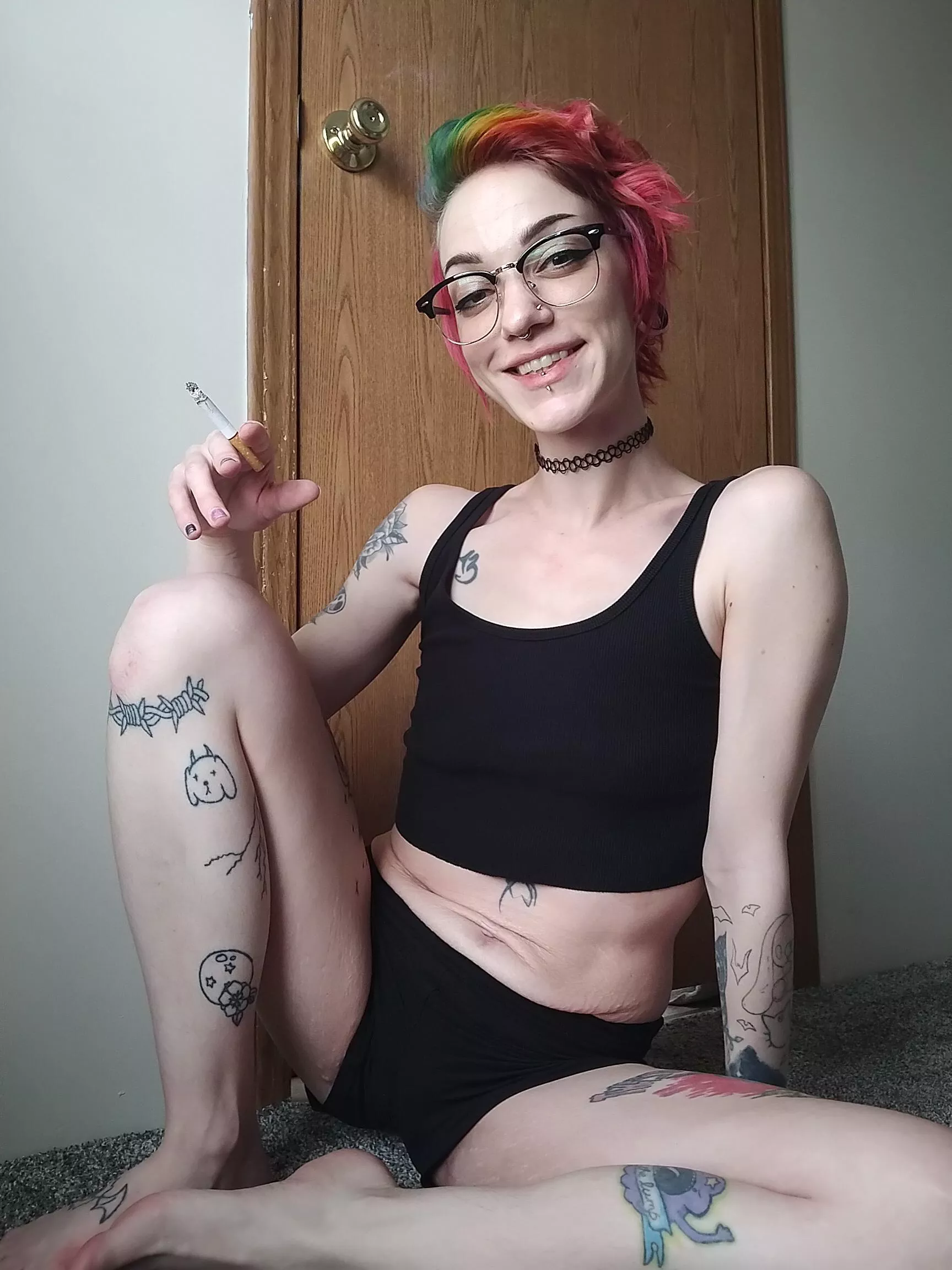 i hope you don't mind if i smoke (; posted by kaepora94