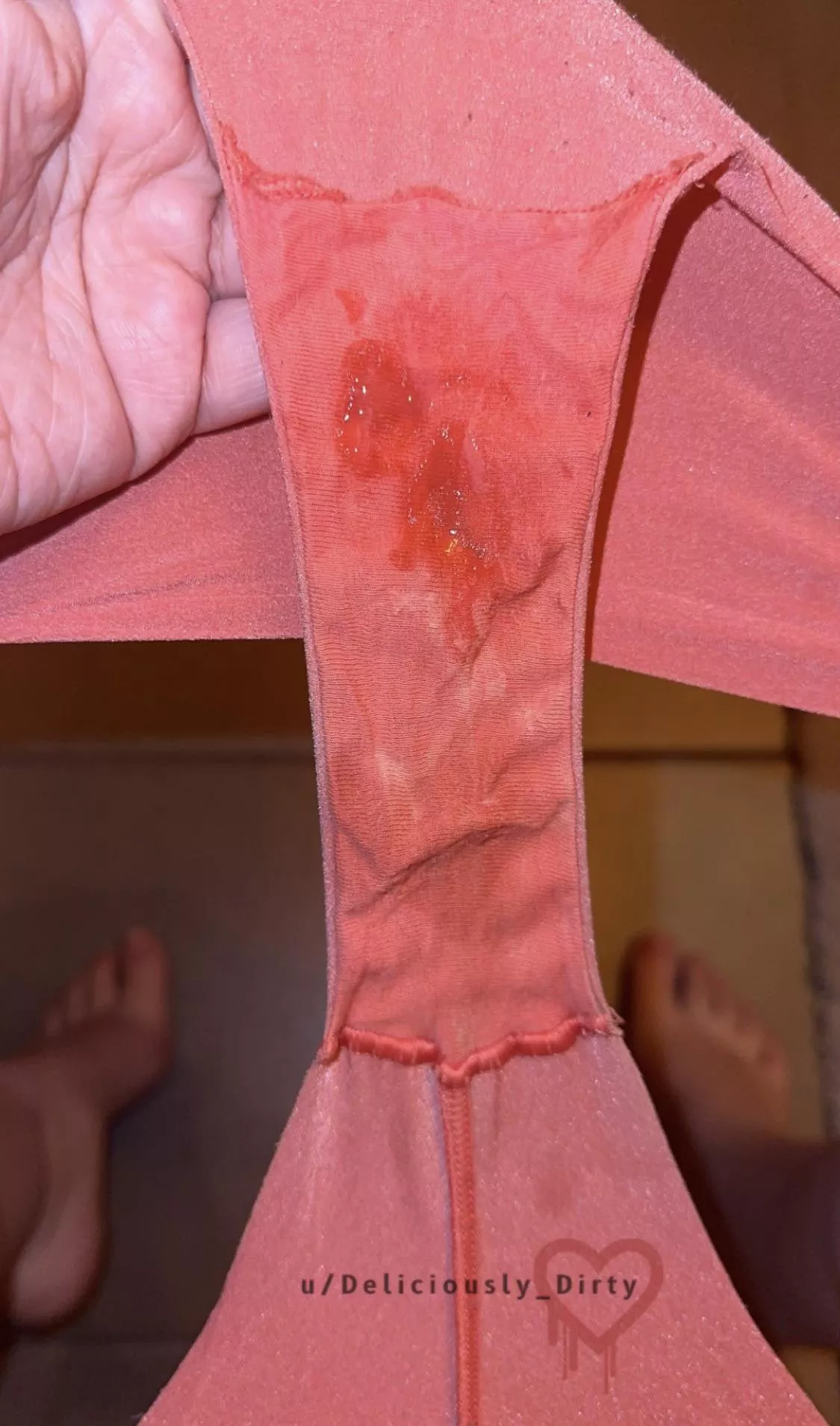 I love seeing how my dreams effect my panties posted by Deliciously_Dirty