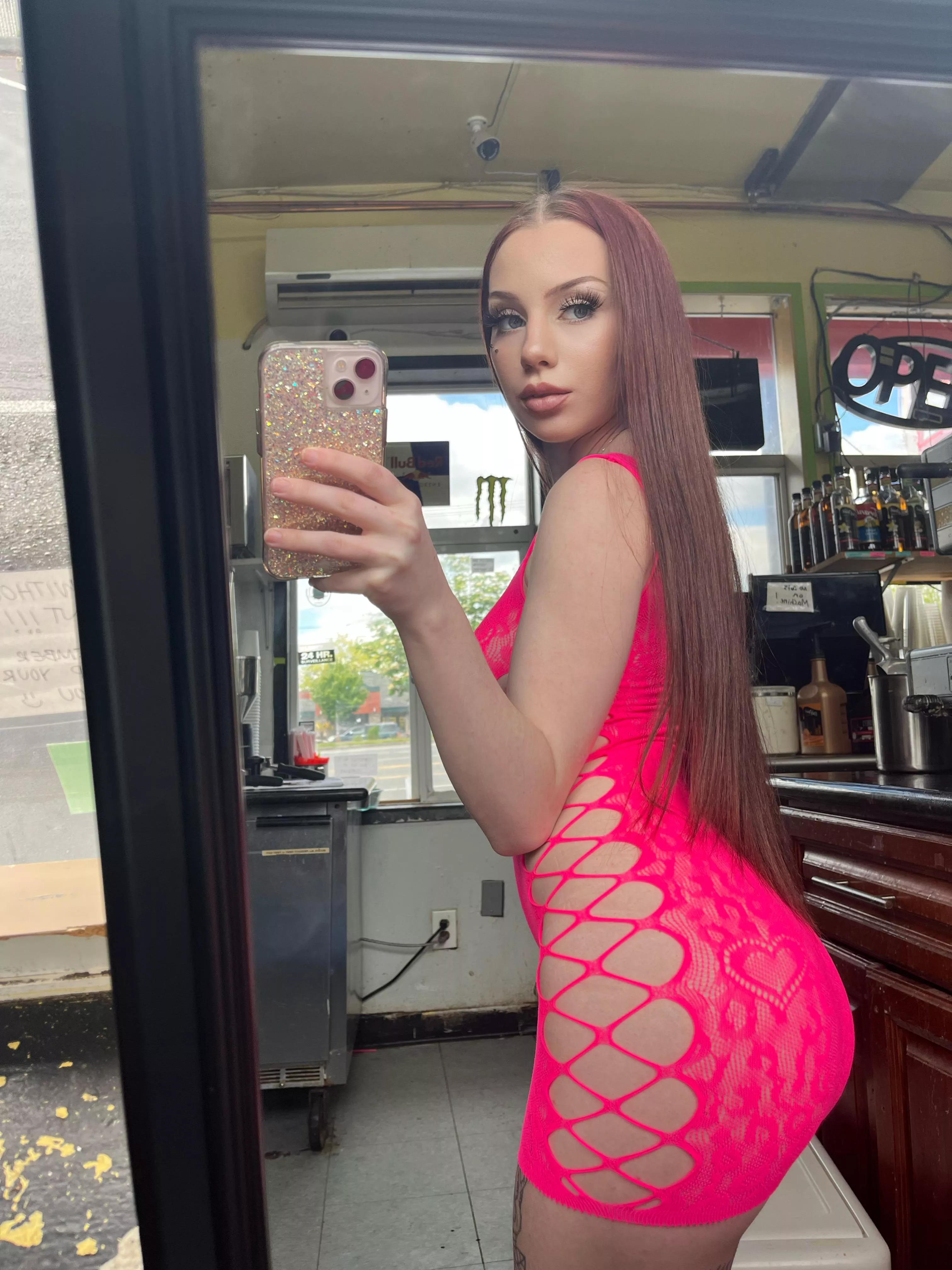 I’ll let you rip this pretty little dress tonight. posted by Dutton798