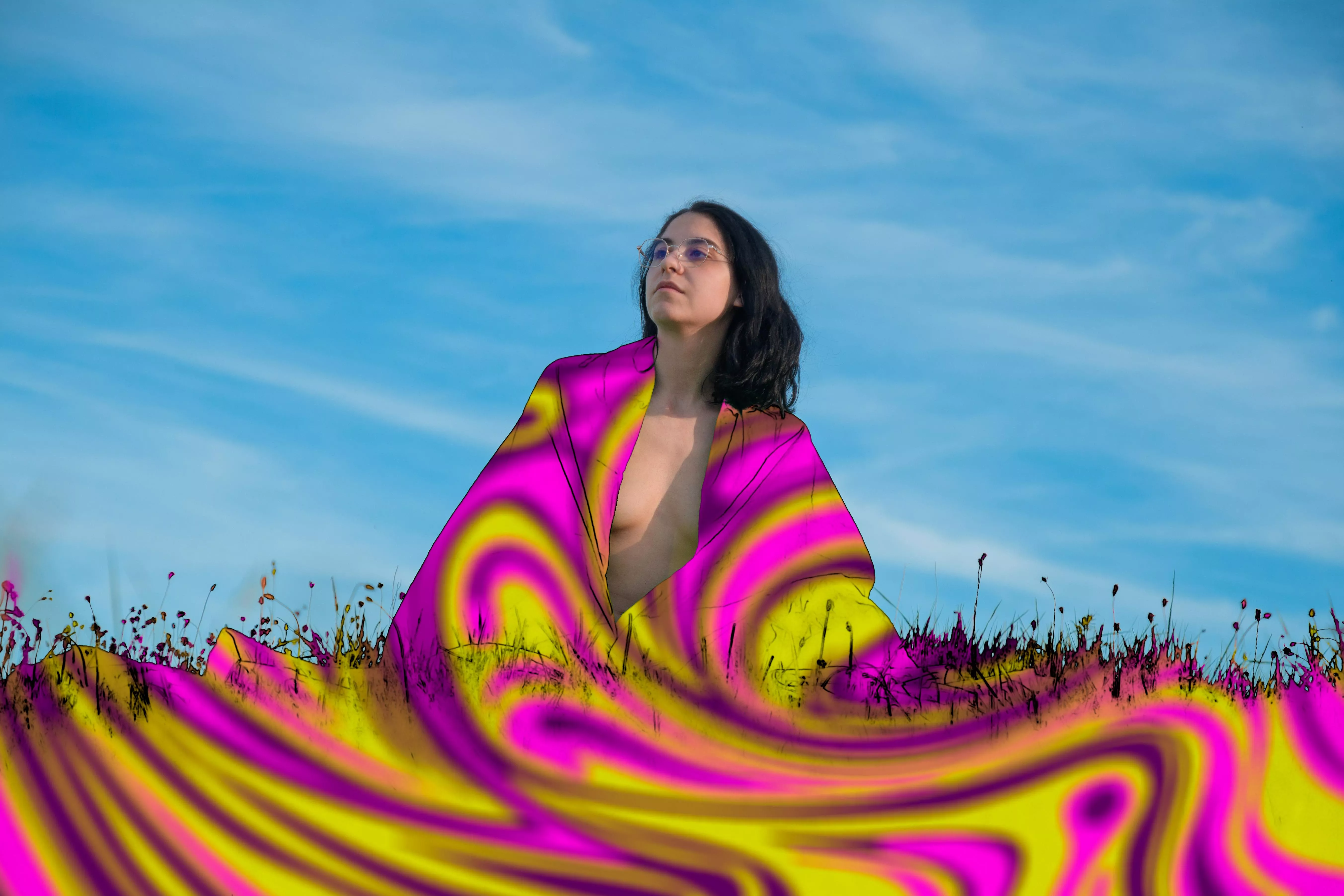 My colorful cleavage posted by Mrs_Elisabeth