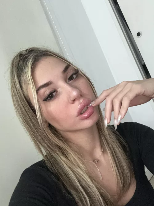 My ex said blonde dosen't suit me, should I dye them brunette? by ega1232387