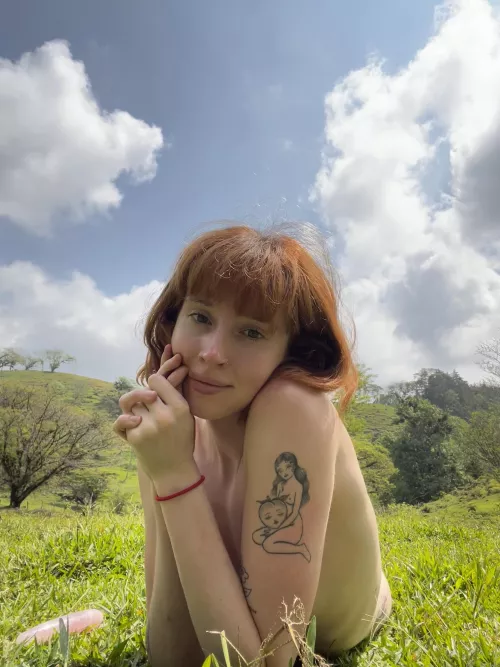 No clothes allowed on the farm 🙉 by Nippy_Hippie