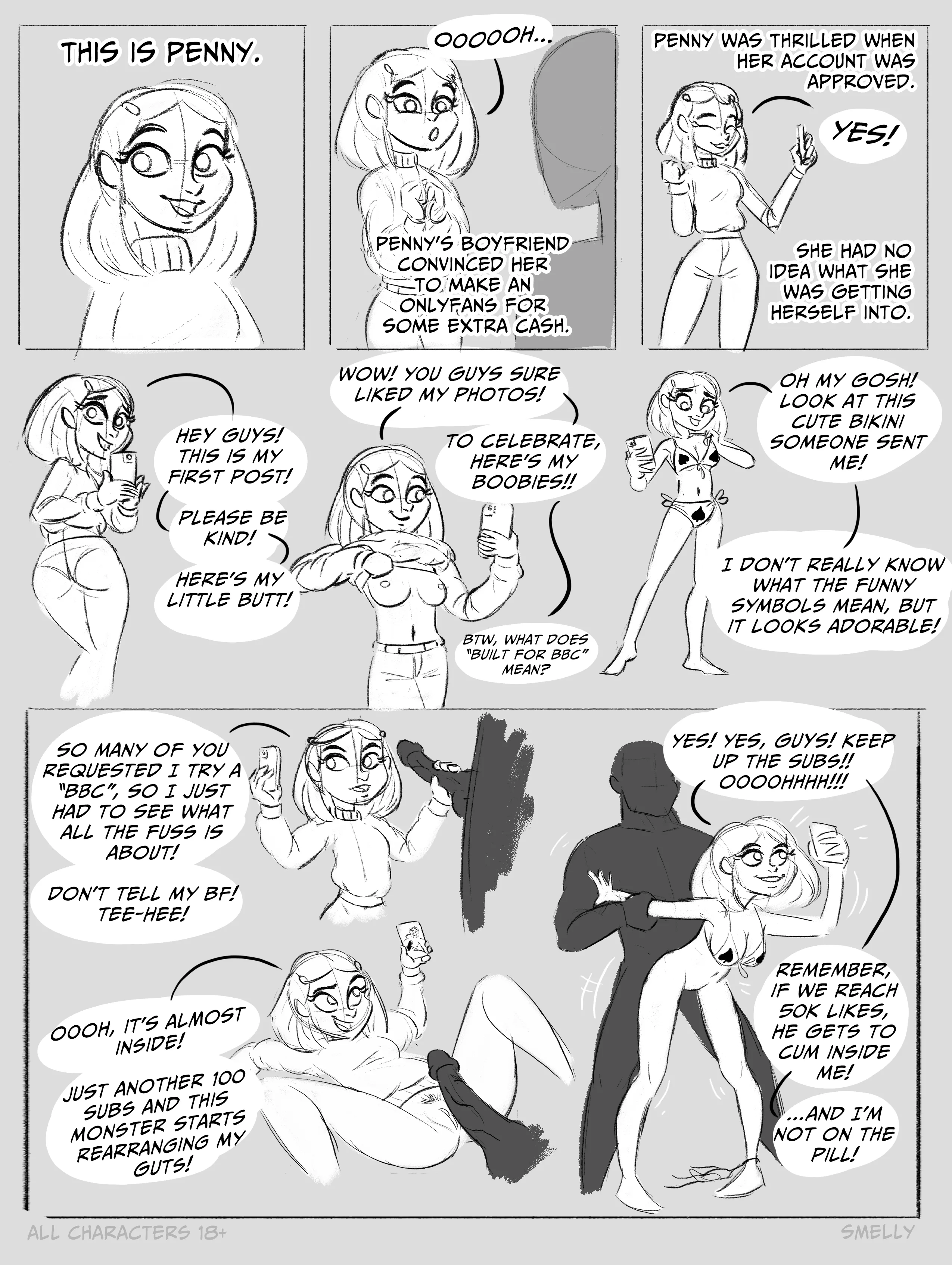 Penny [OC] [Comic]  posted by I_AM_SMELLY