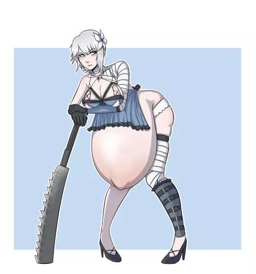 Pregnant Kaine (@mikazonn) by HeavyLancerthe8th