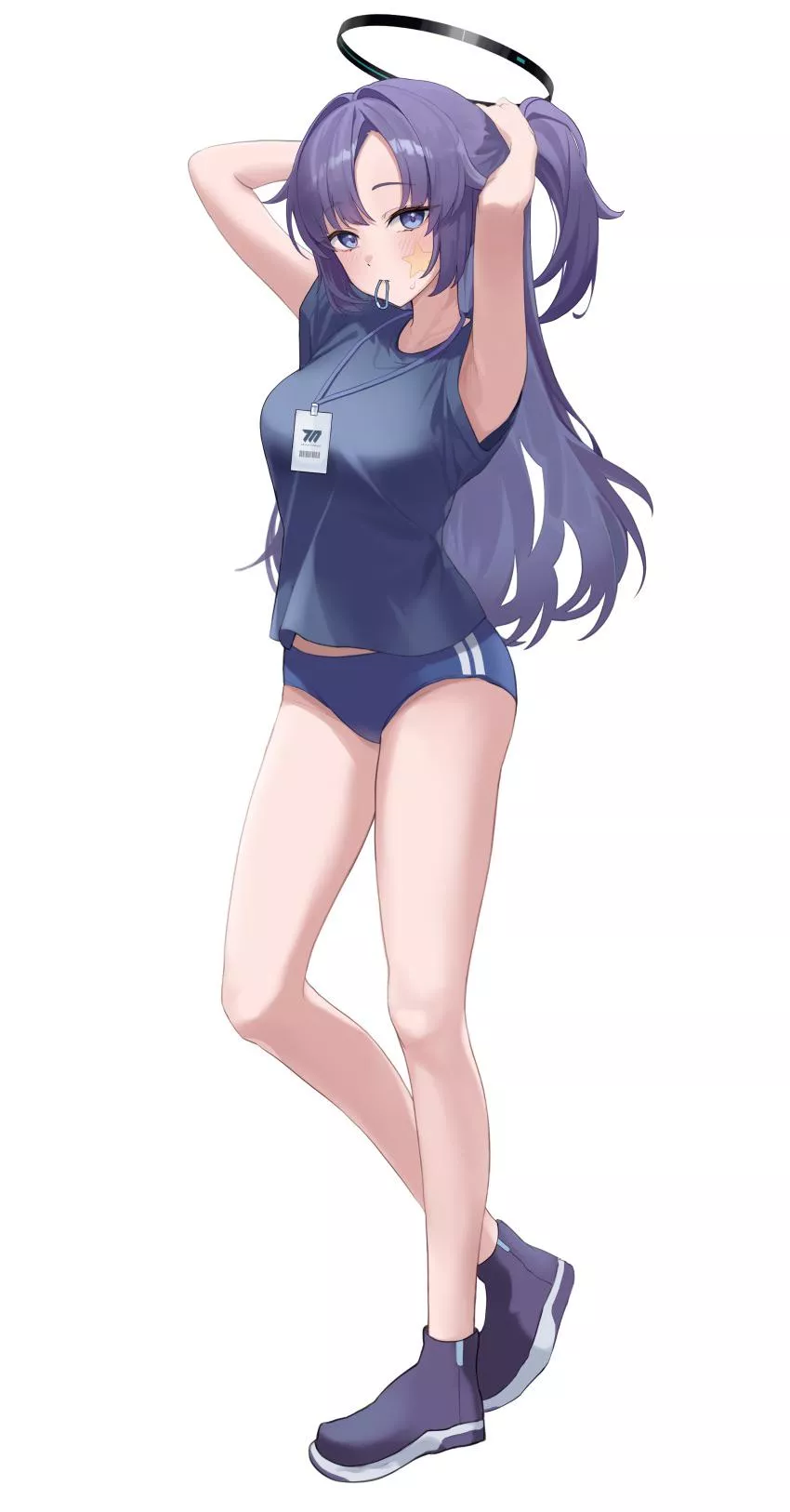 Sexy and cute angel waifu posted by reversedturnover