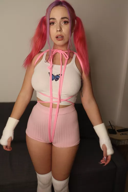 Sexy pink ropes by CharmingMistress