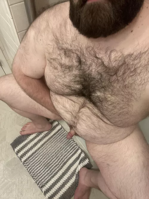 Sitting on the side of the tub, waiting for you by Charming_Midnight89