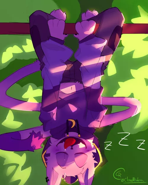 sleeping car (art by me) by Cl0udRider