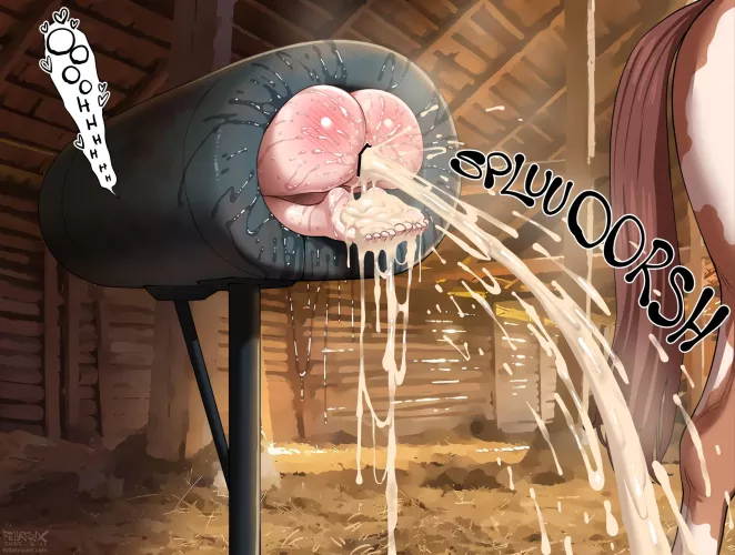 Stuck in a Breeding Mount while Semen oozing out- by LebronsSunshine