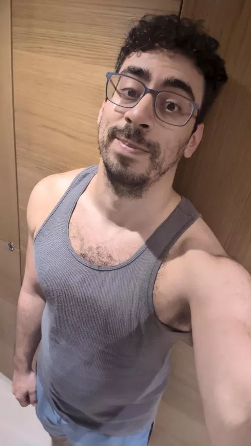 Sweaty after cardio by superscript3