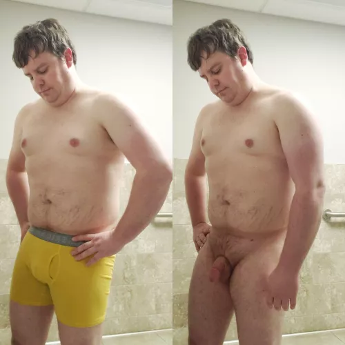 The freedom of taking the last article of clothing off. by WolfKnight544567_