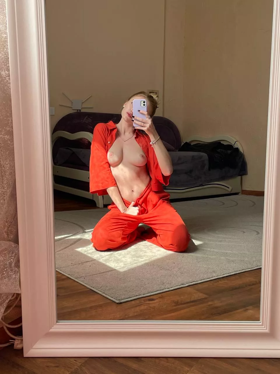 The red color goes perfectly with my pale body posted by Ritori_Mittori