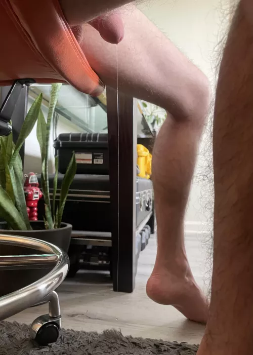 The view from below my desk as I work by thenewarck