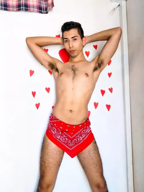 TWINK WITH HAIRY ARMPITS WITH A DESIRE FOR COCK [OC] by Foxxxylatino